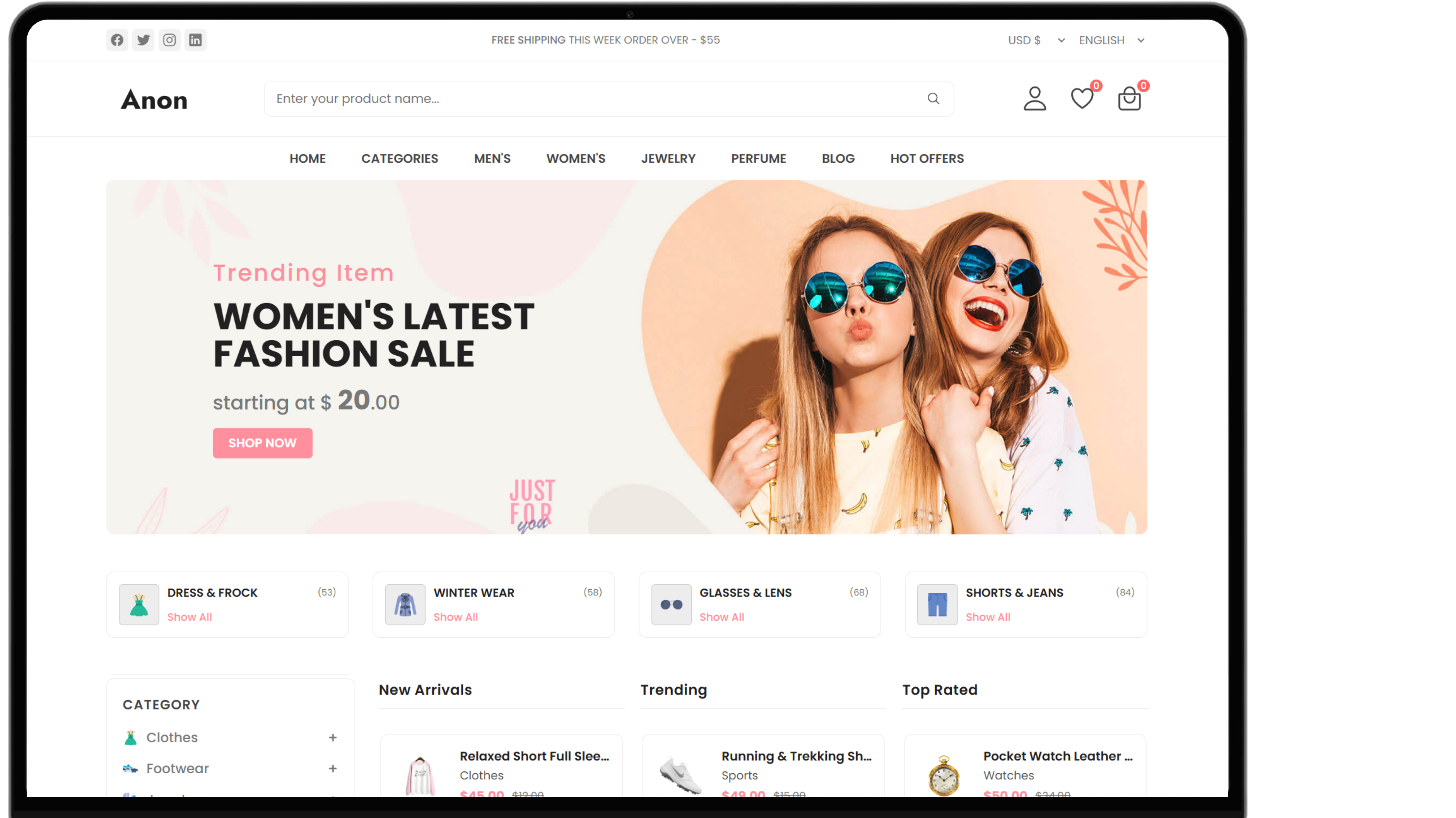 Modern E-Commerce Platform