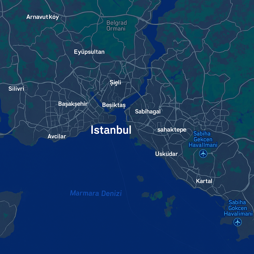 İstanbul Konum